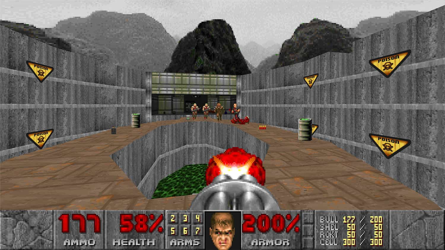 毁灭战士+毁灭战士2/DOOM + DOOM II/支持网络联机-1